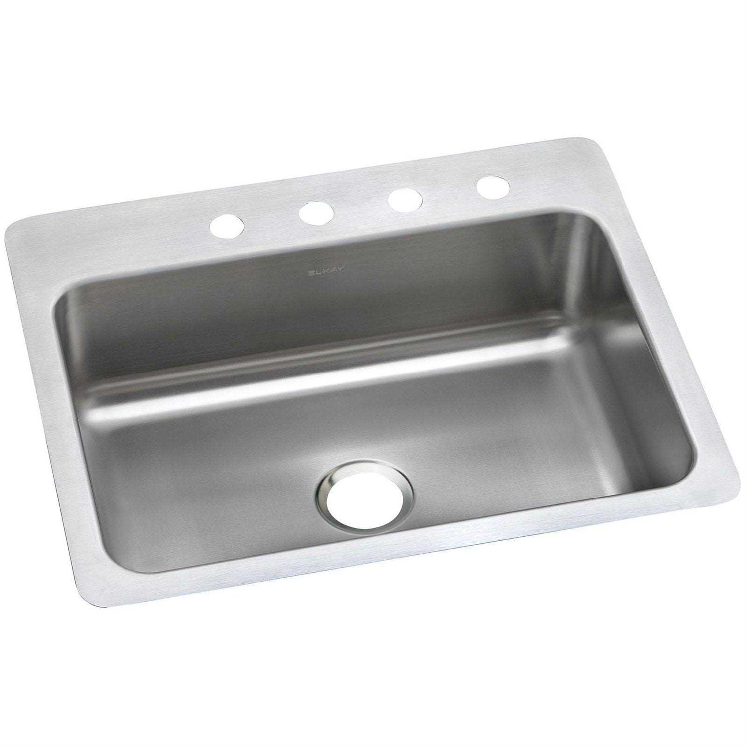 Elkay Dayton Stainless Steel 26-1/2 x 18-1/2 x 8 DXUH2416 - Zenithce