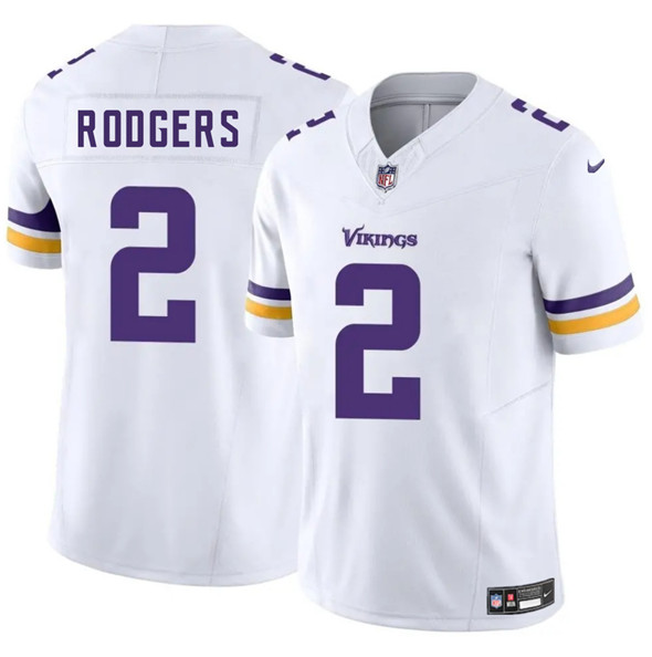 Minnesota Vikings #2 Isaiah Rodgers White 2025 F.U.S.E. Vapor Limited Stitched Jersey - Zenithce