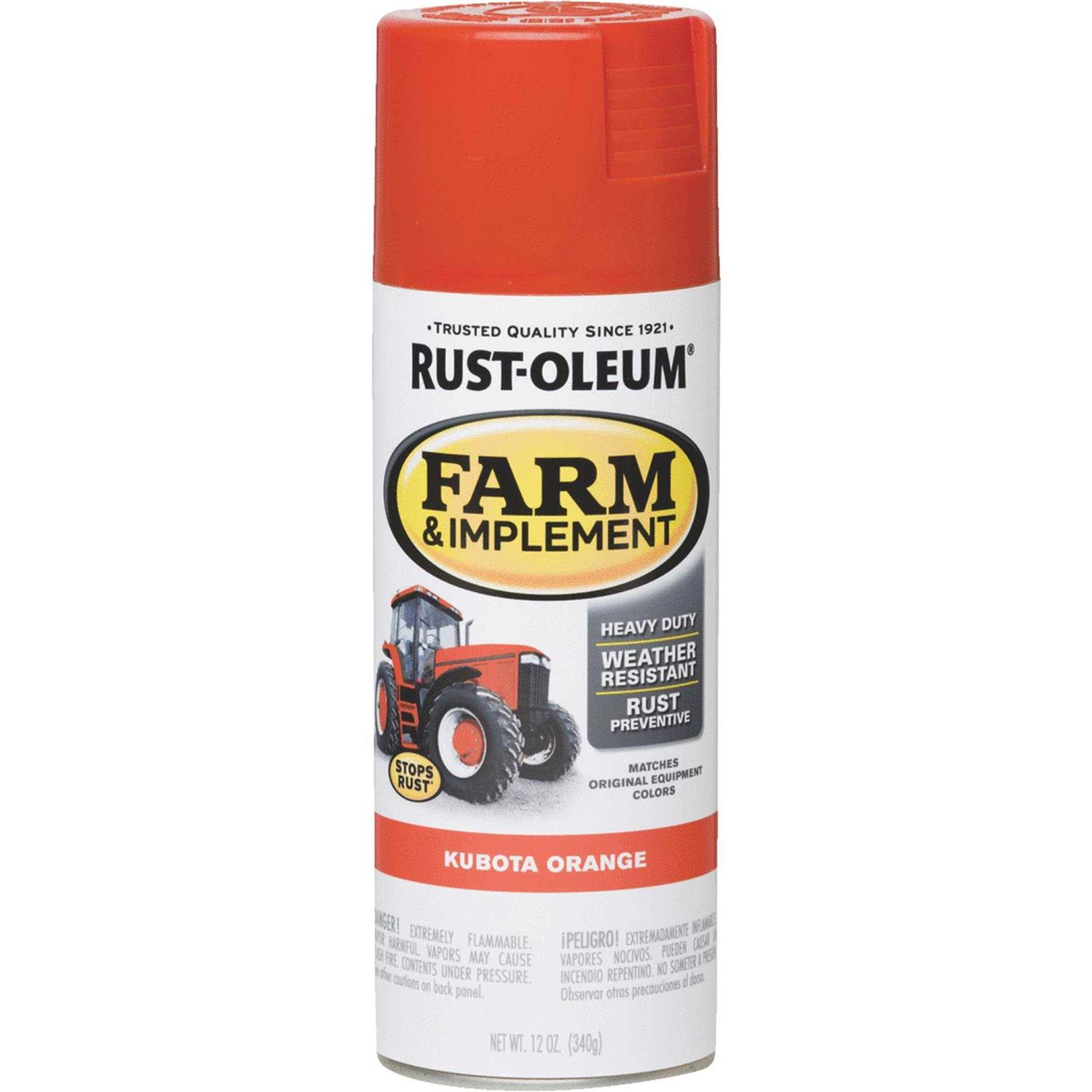 Rust-Oleum Farm Implement Spray Paint - Zenithce