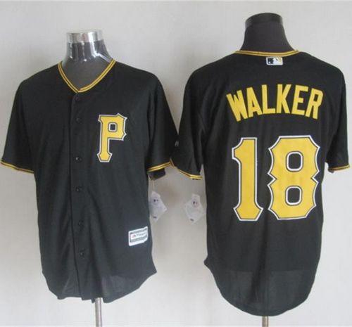 Pirates #18 Neil Walker Black New Cool Base Stitched Jersey - Zenithce