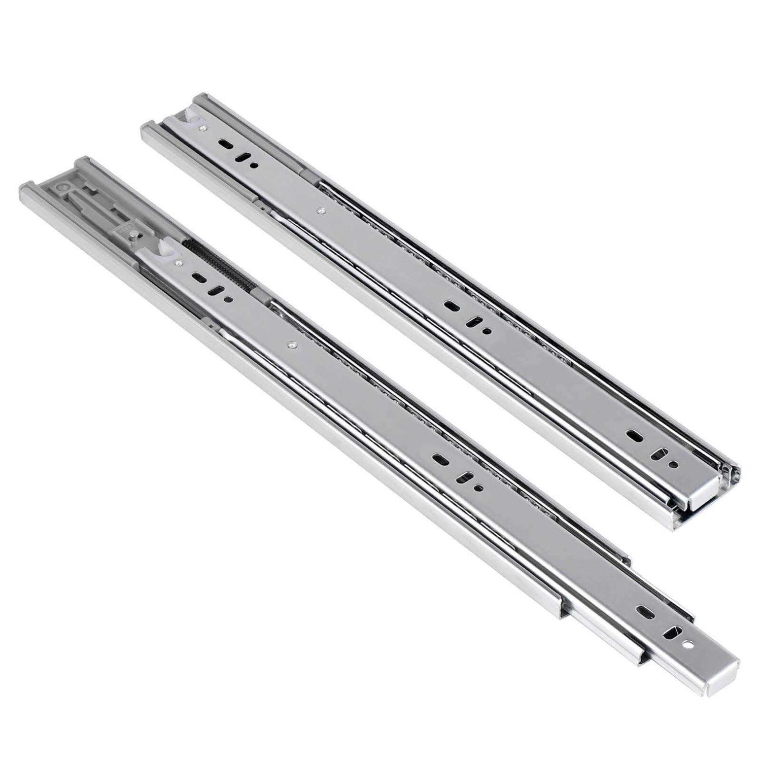 Full Extension Ball Bearing Side JEUIHAU 20 Pack Full Extension Drawer Slide - Zenithce