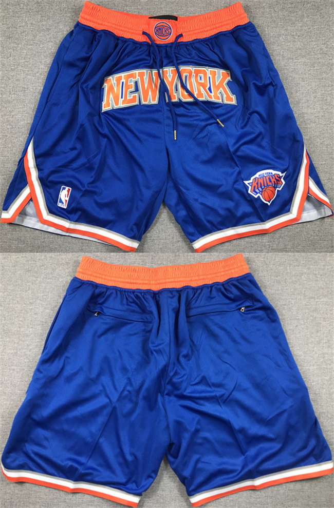 New York Knicks Royal Shorts - Zenithce