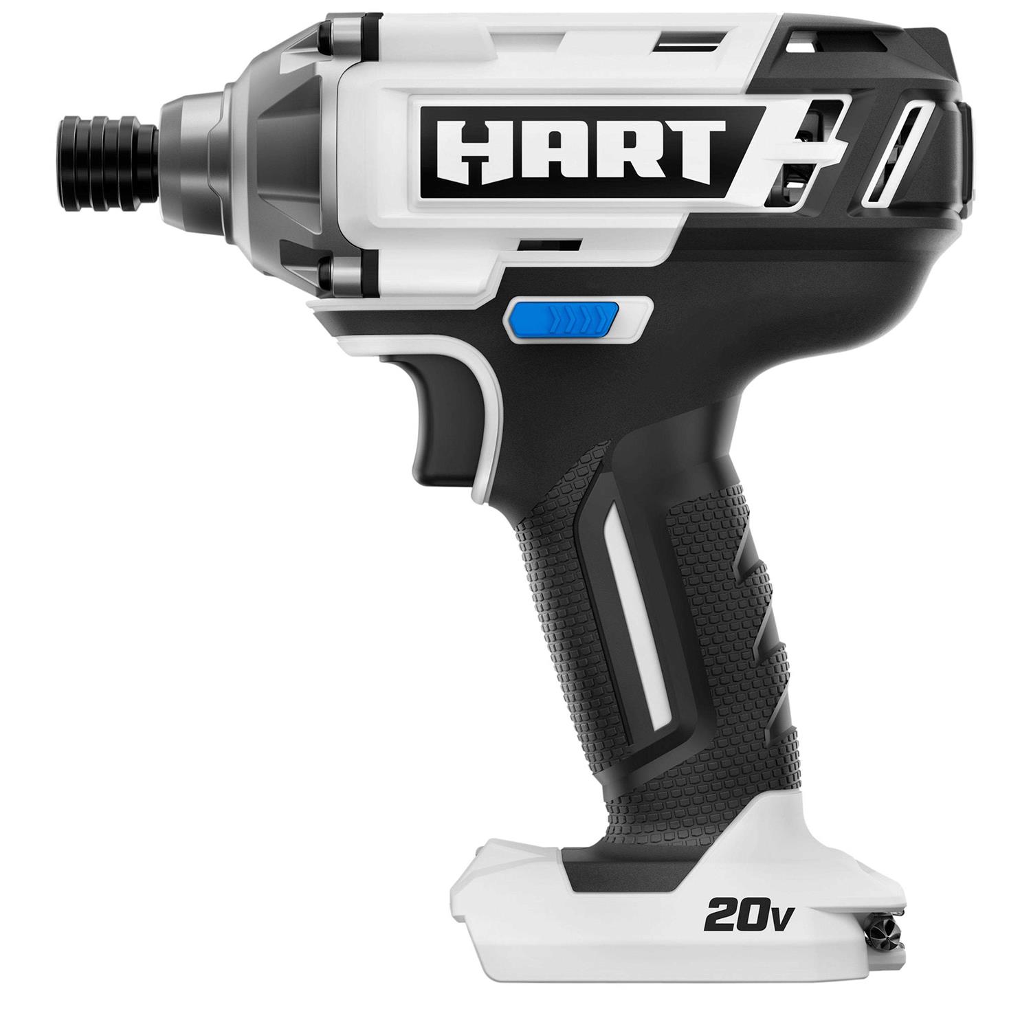 Hart 20-Volt Cordless 6-Tool Combo Kit 4.0Ah 1.5Ah Lithium-Ion Batteries - Zenithce