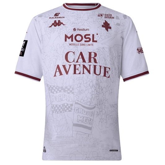 FC Metz Away Soccer jersey 2025/26 - Zenithce