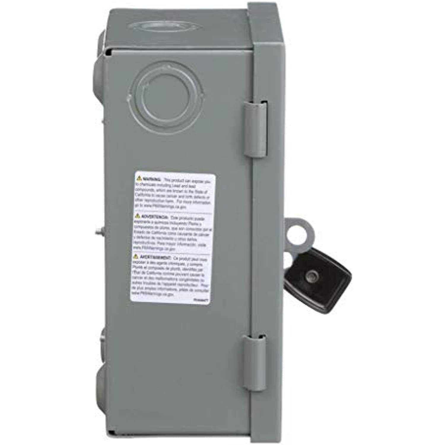 Square D L111N Safety Switch - Zenithce