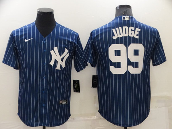 New York Yankees #99 Aaron Judge Navy Cool Base Stitched Jersey - Zenithce