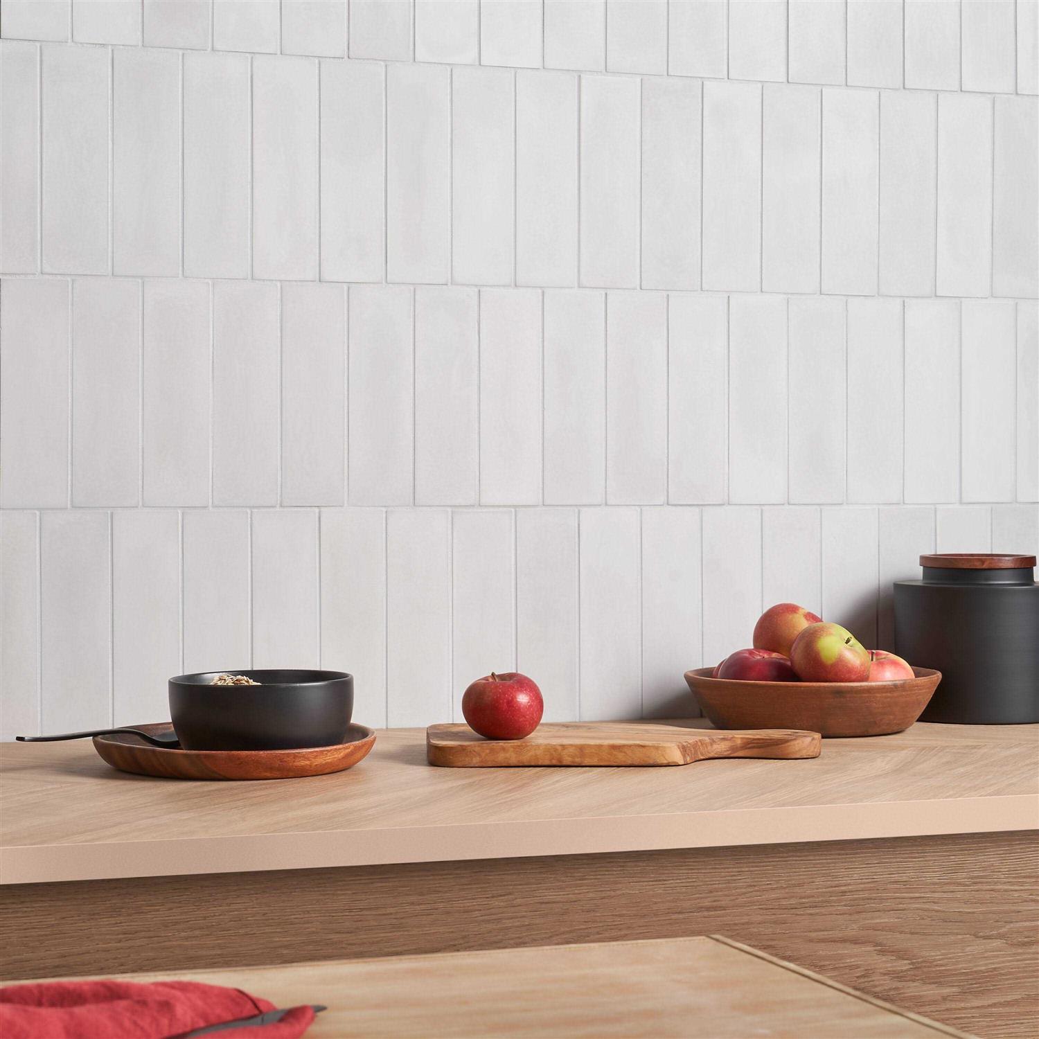 Ivy Hill Tile Vibe 2.36 in. x 7.87 in. Matte Cement Subway Wall Tile - Zenithce