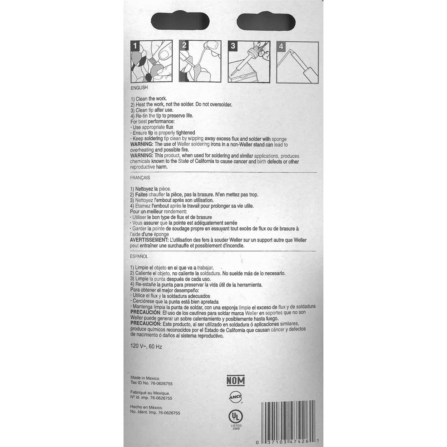 Weller T0051403099 Solder Wire - Zenithce