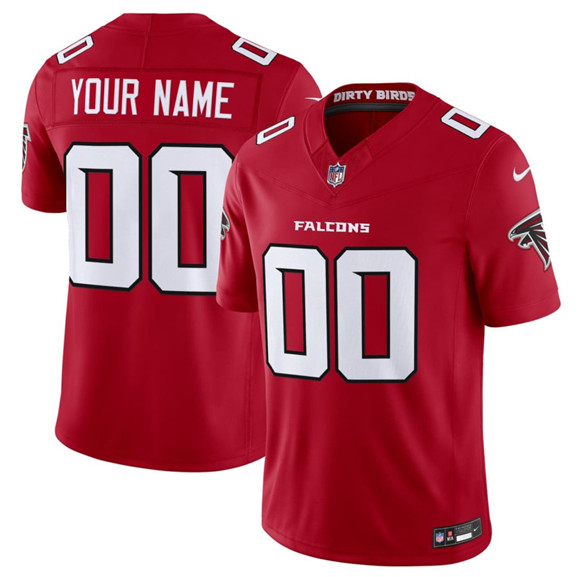 Atlanta Falcons Custom Red 2026 New F.U.S.E. Vapor Untouchable Limited Stitched Jersey - Zenithce