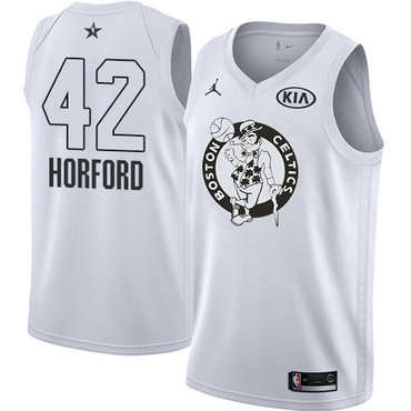 Celtics #42 Al Horford White Jordan Swingman 2018 All-Star Game Jersey - Zenithce