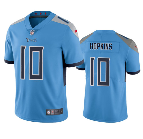 Tennessee Titans #10 DeAndre Hopkins Blue Vapor Untouchable Stitched Jersey - Zenithce