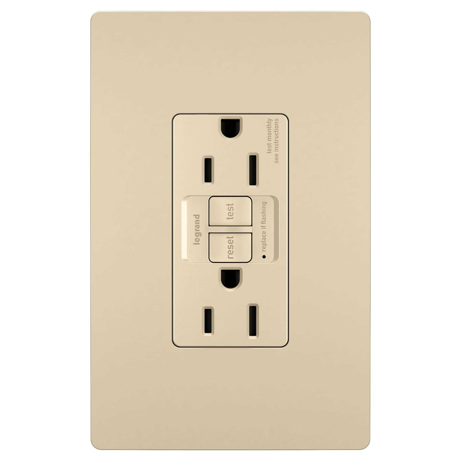 Legrand 15A Tamper-Resistant Self-Test GFCI 1597TR - Zenithce