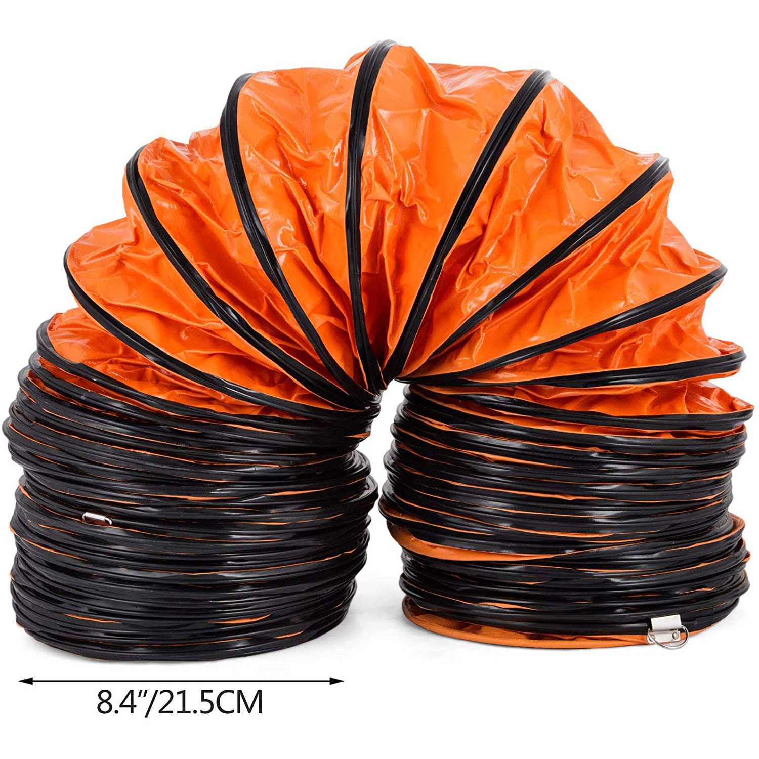 VEVOR 25ft Ducting Hose PVC Flexible Duct Hosing Utility Blower - Zenithce