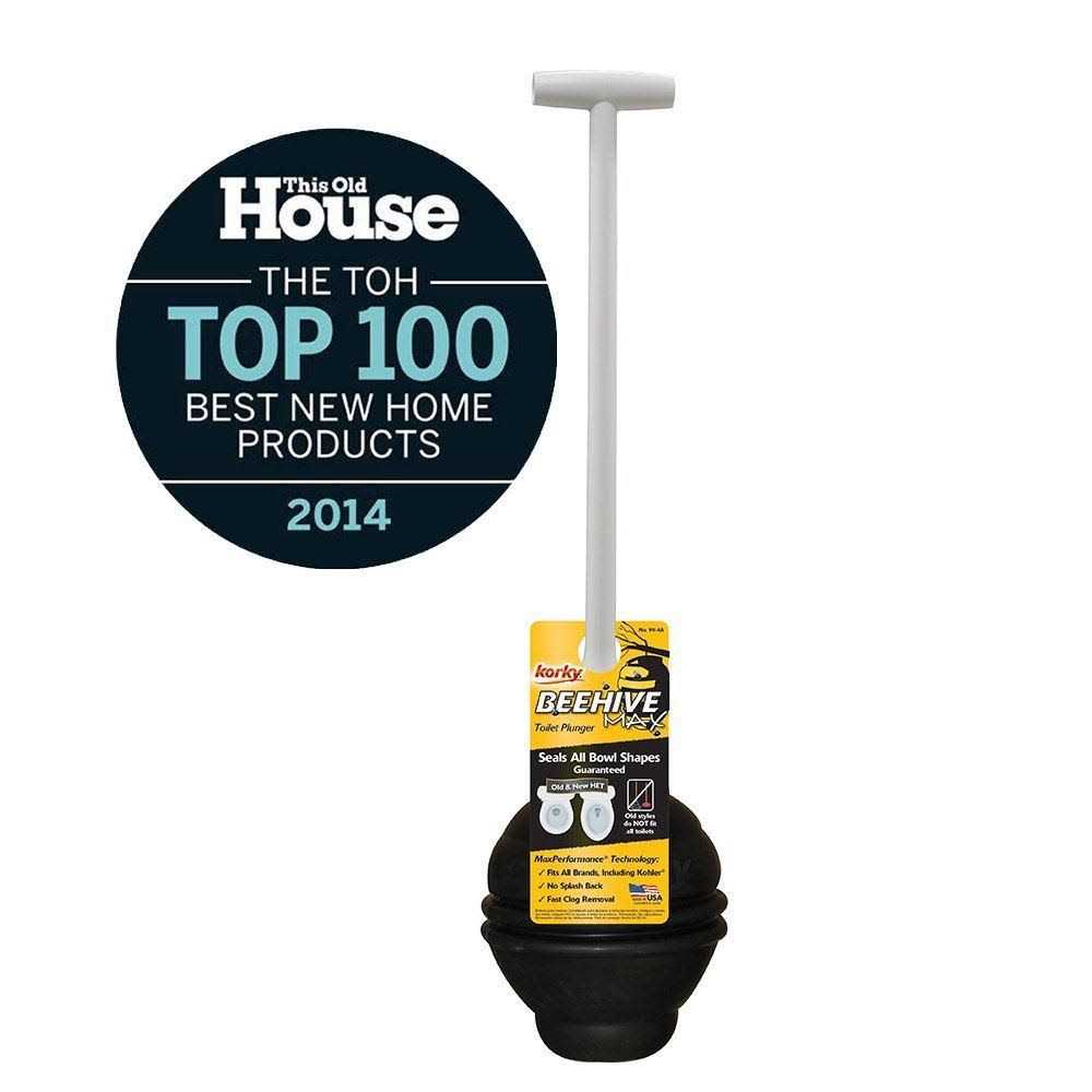 Korky 97-5A Beehivemax Toilet Plunger - Zenithce