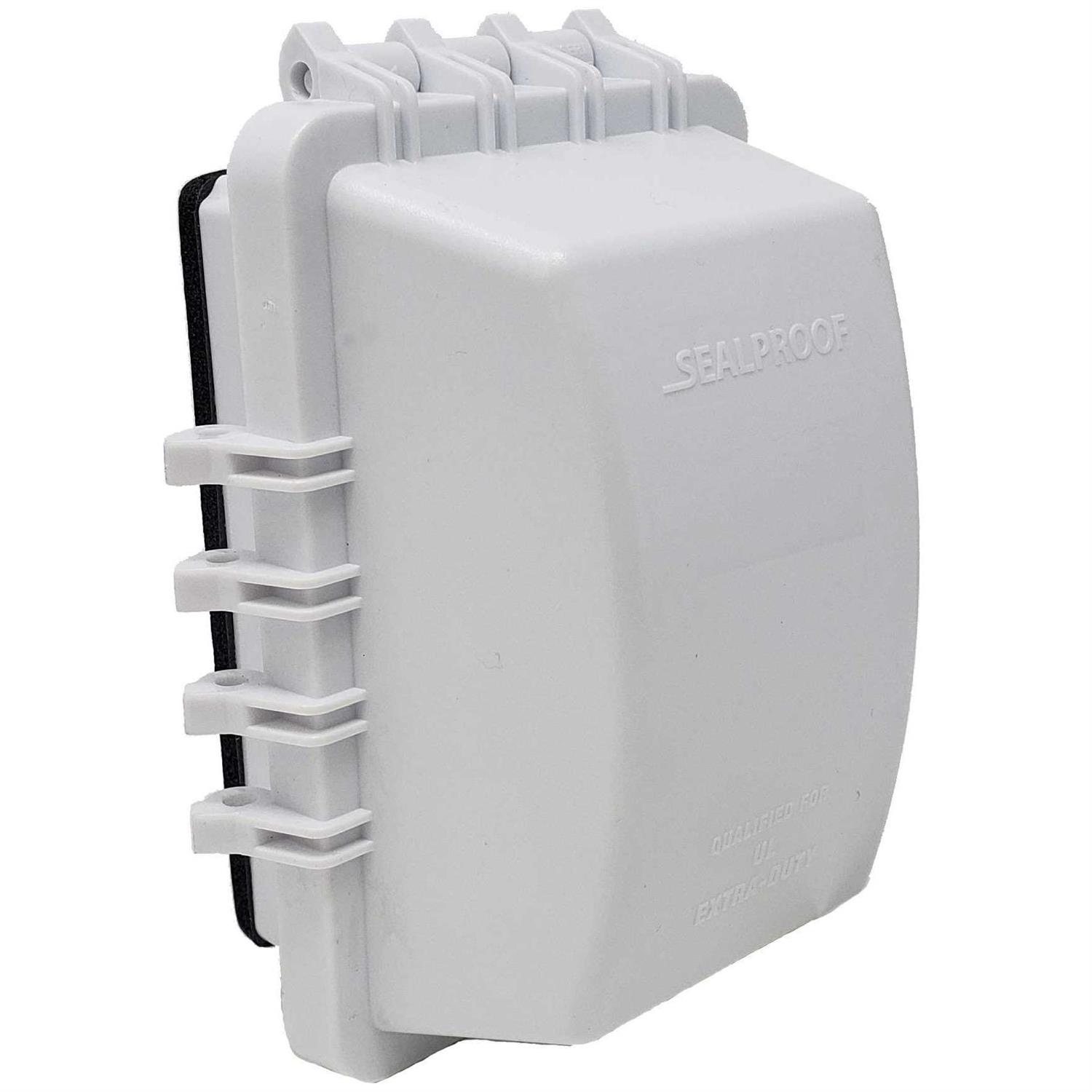 Sealproof 1-Gang Weatherproof In Use Outlet Cover - Zenithce