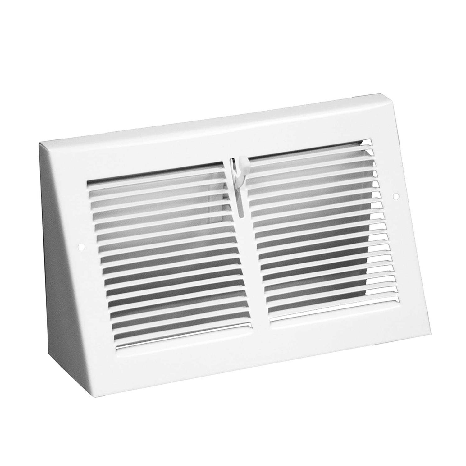 White Triangular Baseboard Grill - Zenithce