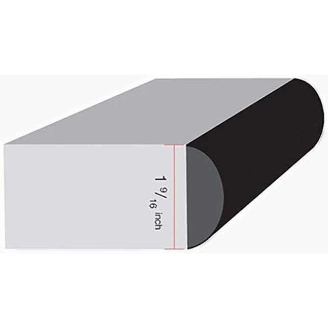 FORMICA 95-in W x 1.562-in H x D Edge Kitchen Countertop End Cap - Zenithce