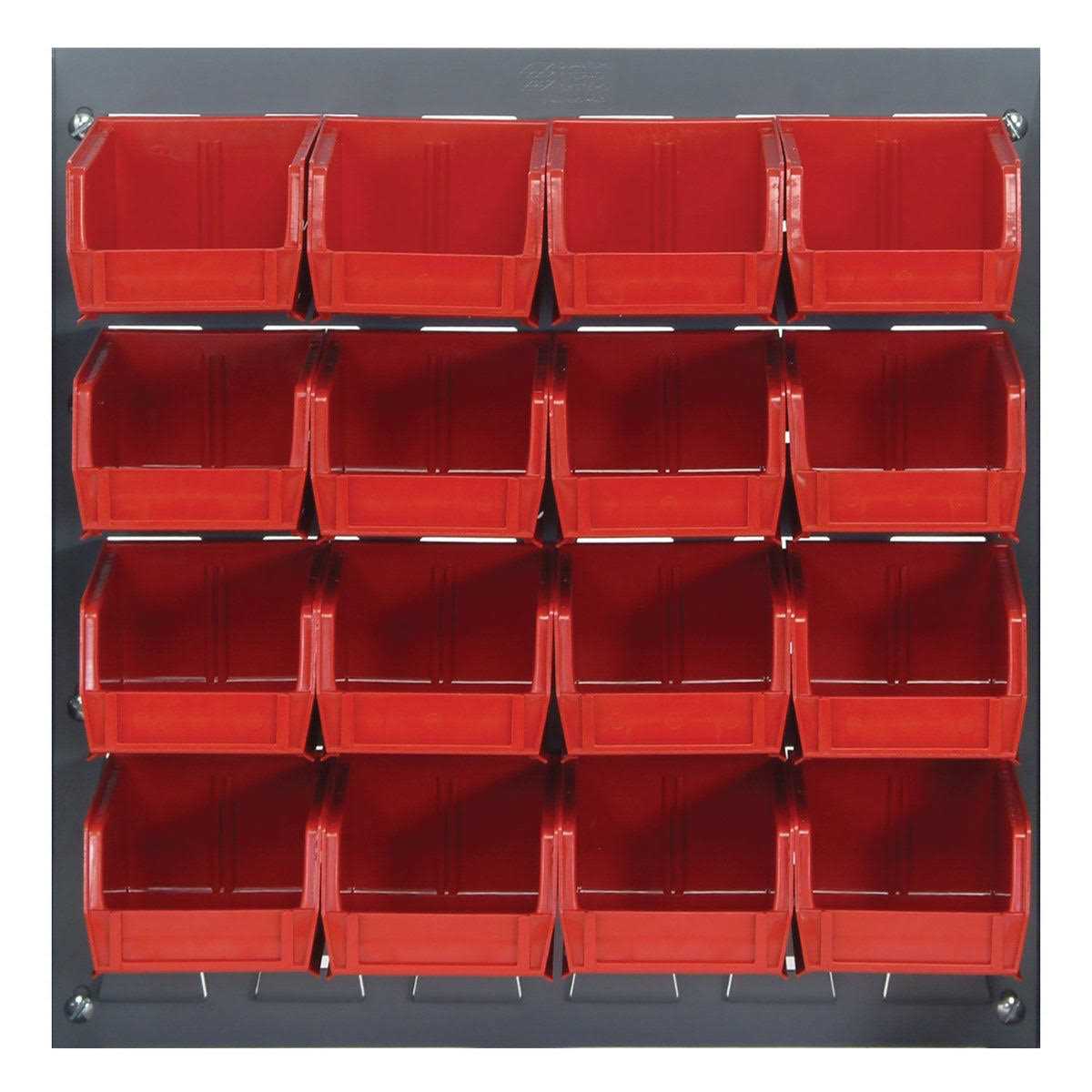 Quantum Storage 18 x 19 in. Louvered Panel with 16 QLP-1819 - Zenithce