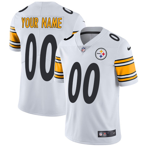 Pittsburgh Steelers White Vapor Untouchable Limited Stitched NFL Jersey - Zenithce