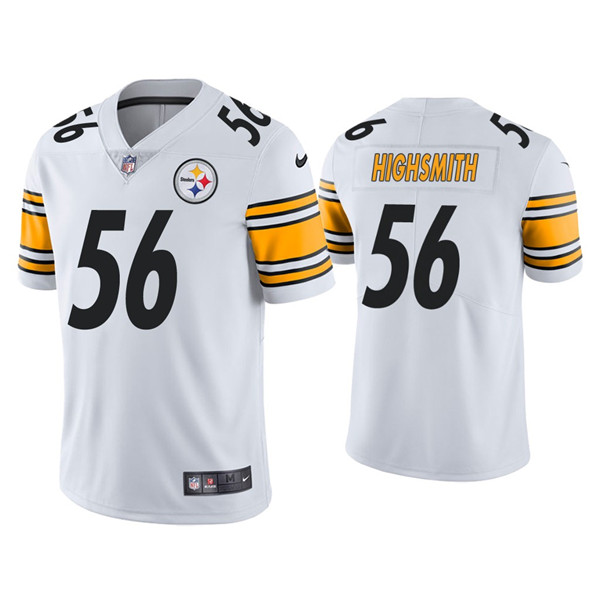 Pittsburgh Steelers #56 Alex Highsmith White Vapor Untouchable Limited Stitched Jersey - Zenithce