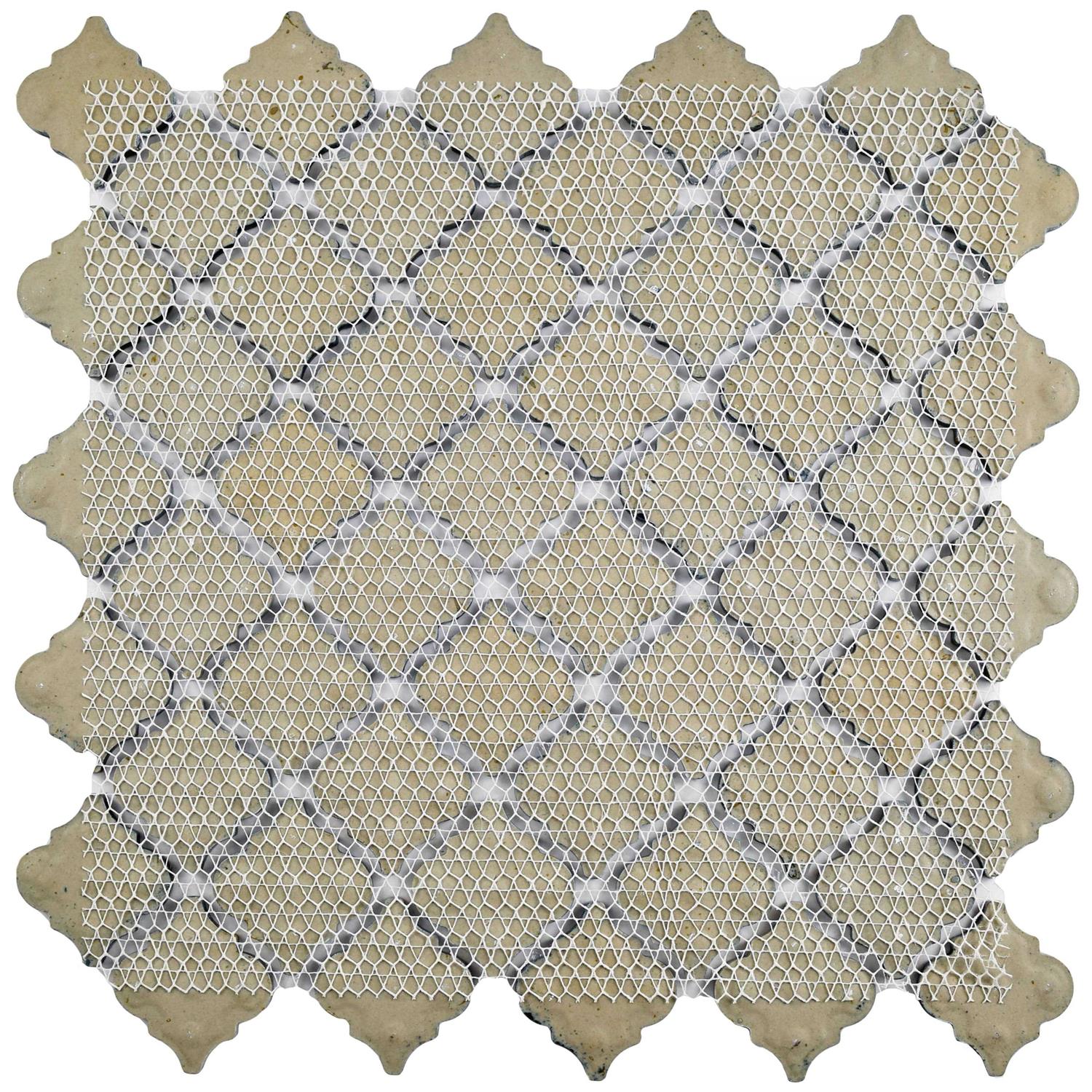 Merola Tile Hudson Penny Round 1 x 1 Porcelain Penny Round Mosaic Wall & Floor Tile - Zenithce