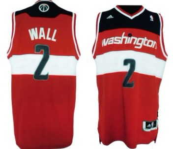 Washington Wizards #2 John Wall Revolution 30 Swingman Red Jersey - Zenithce