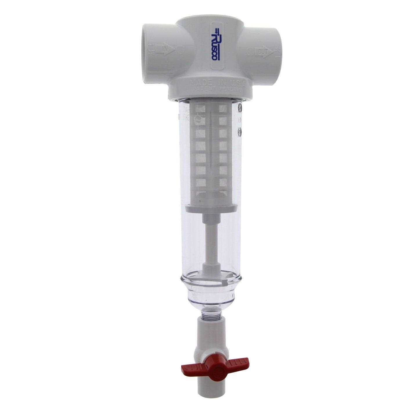 Rusco 1-1/4-100 HT-F Hot Water Spin-Down Filter System 1-1/4-100-HT-F - Zenithce