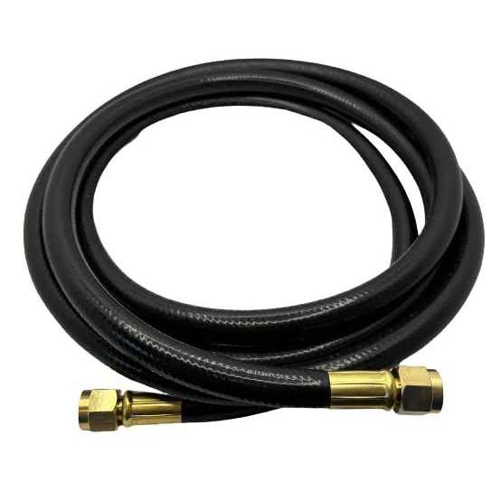 South Bend Components ID Propane/Natural Gas/Air Hose with two Flare Fittings, Suitable for RV systems and more - Zenithce