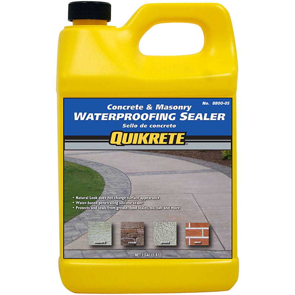 Quikrete 1 gal. High Gloss Concrete Sealer - Zenithce