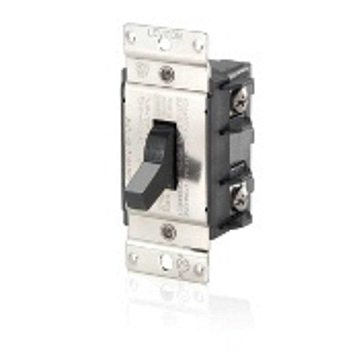 Leviton MS303-DSW 30 Amp 600 Volt Three-Pole Three Phase AC Manual Motor Controller - Zenithce