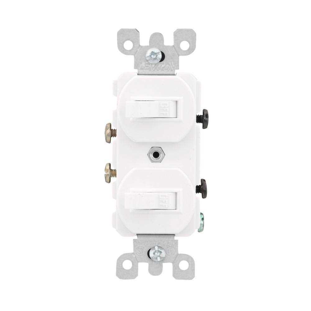 Leviton 5224-2 Combination Switch - Zenithce
