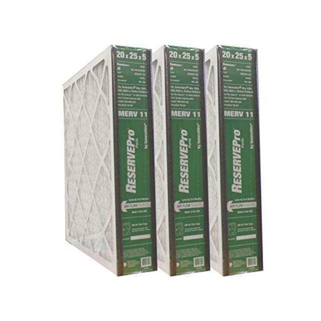GeneralAire # 4541 MERV 11 for # GF 4511 ReservePro 16x25x5 furnace Filter - Zenithce