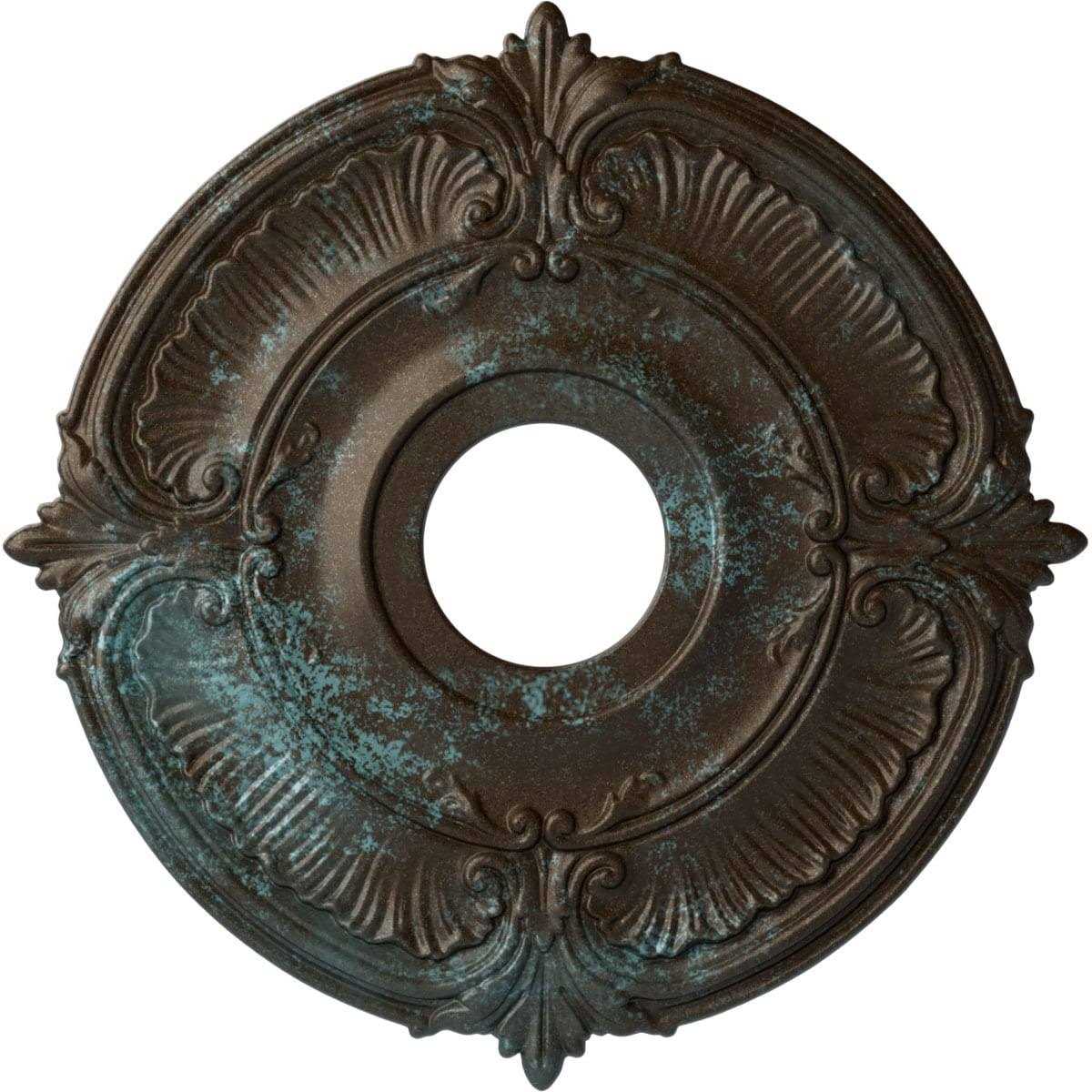 Ekena Millwork 18OD x 4ID x 5/8P Attica Ceiling Medallion - Zenithce