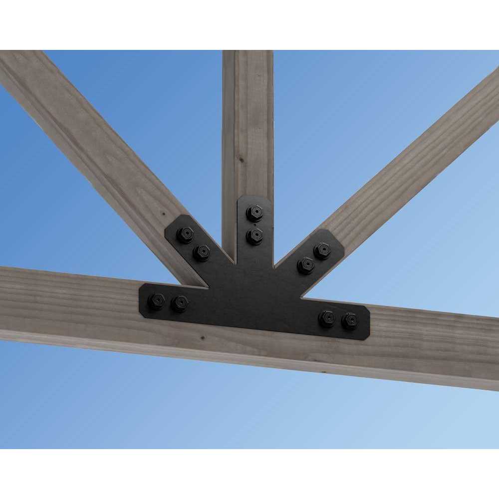 Simpson Strong Tie APVGP1212-4 Outdoor Accents Avant Collection 12:12 Pitch - Zenithce