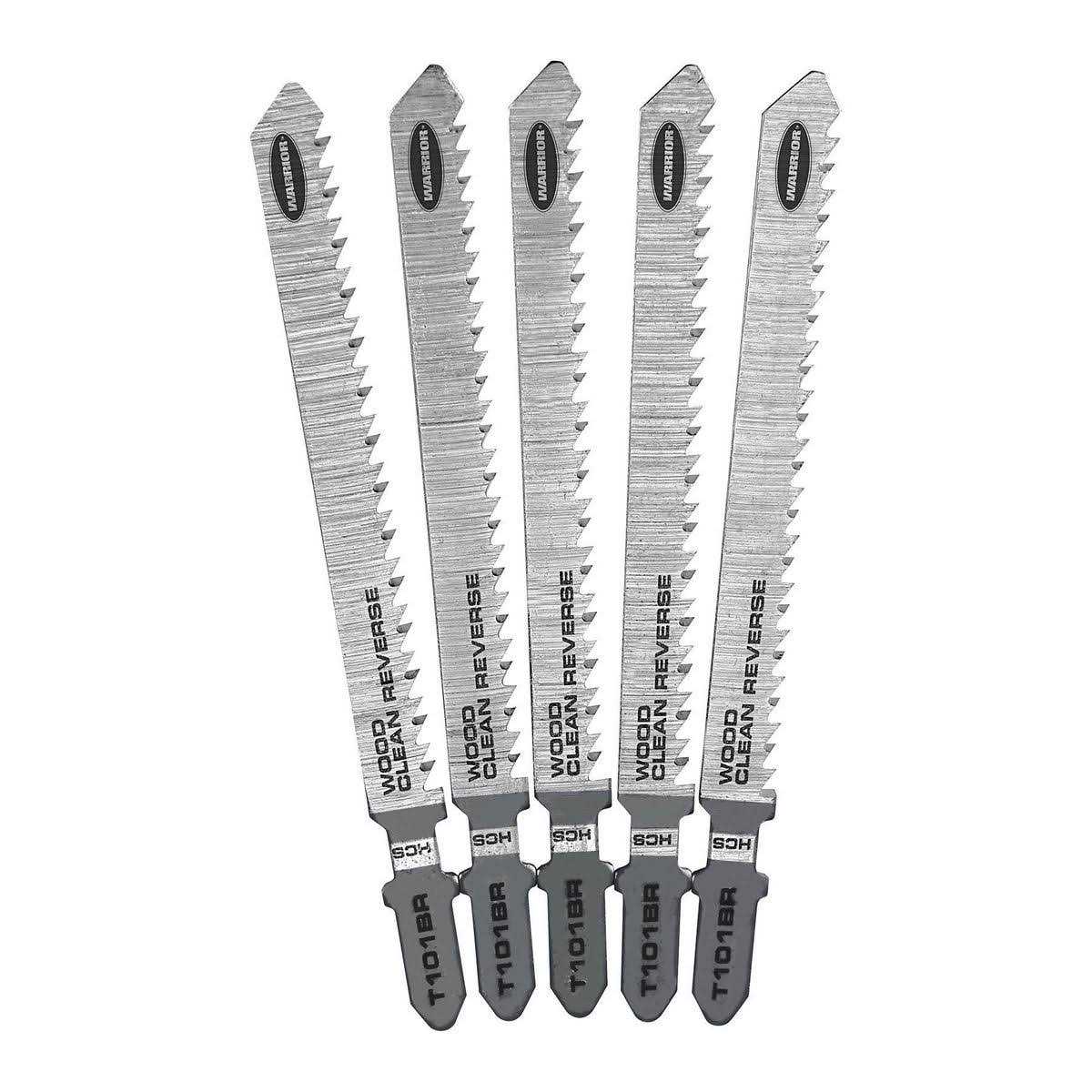 Warrior 4 in. 10 TPI T-shank General Purpose Metal High Speed Steel Jig Saw Blades - Zenithce