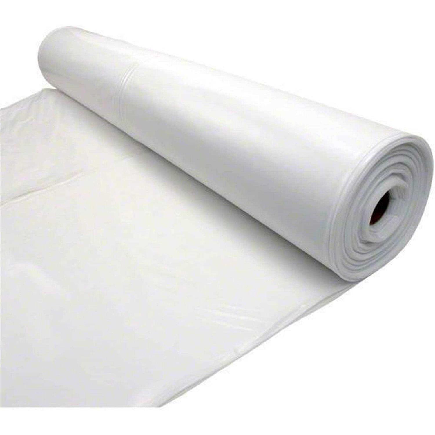Farm Plastic Supply White Plastic Sheeting 6 mil – Thick Plastic Sheeting - Zenithce