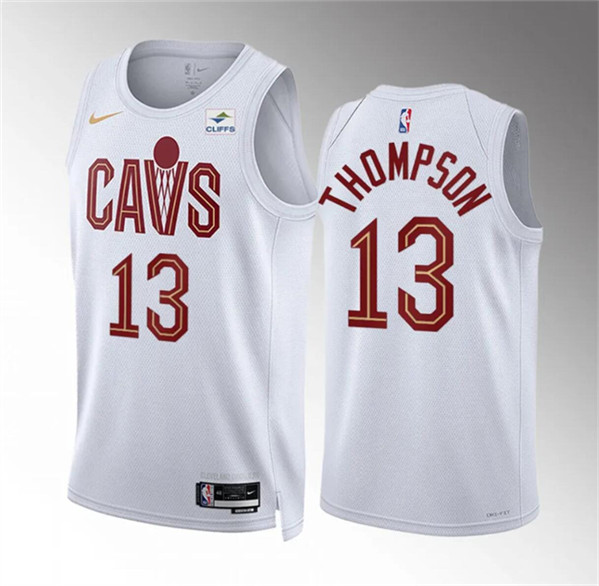 Cleveland Cavaliers #13 Tristan Thompson White Association Edition Stitched Jersey - Zenithce