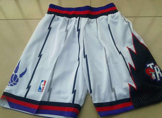 Toronto Raptors White Swingman Short - Zenithce