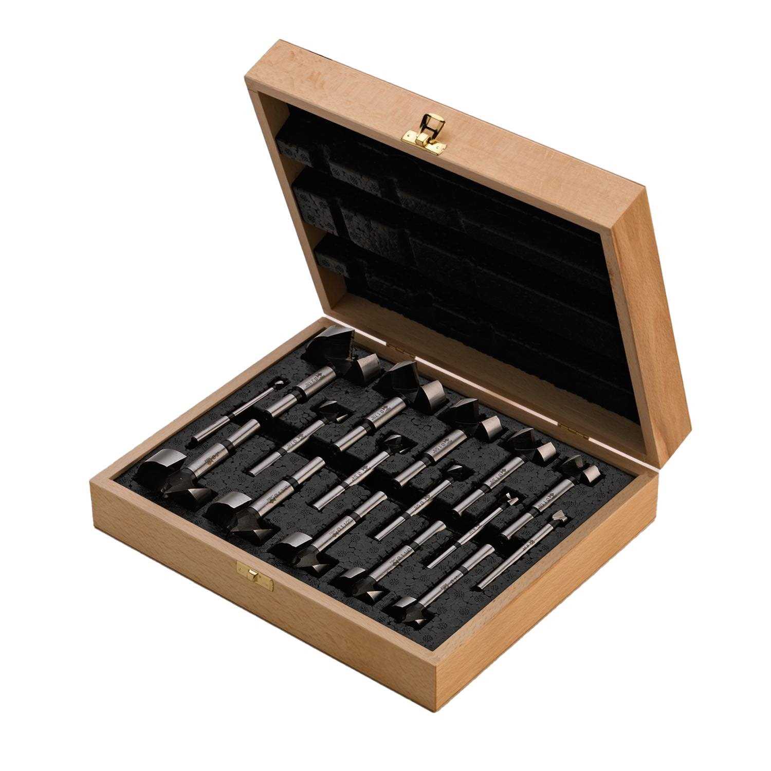 Fisch Wave Cutter 16-Piece Set in Wooden Box FSA-196037 - Zenithce