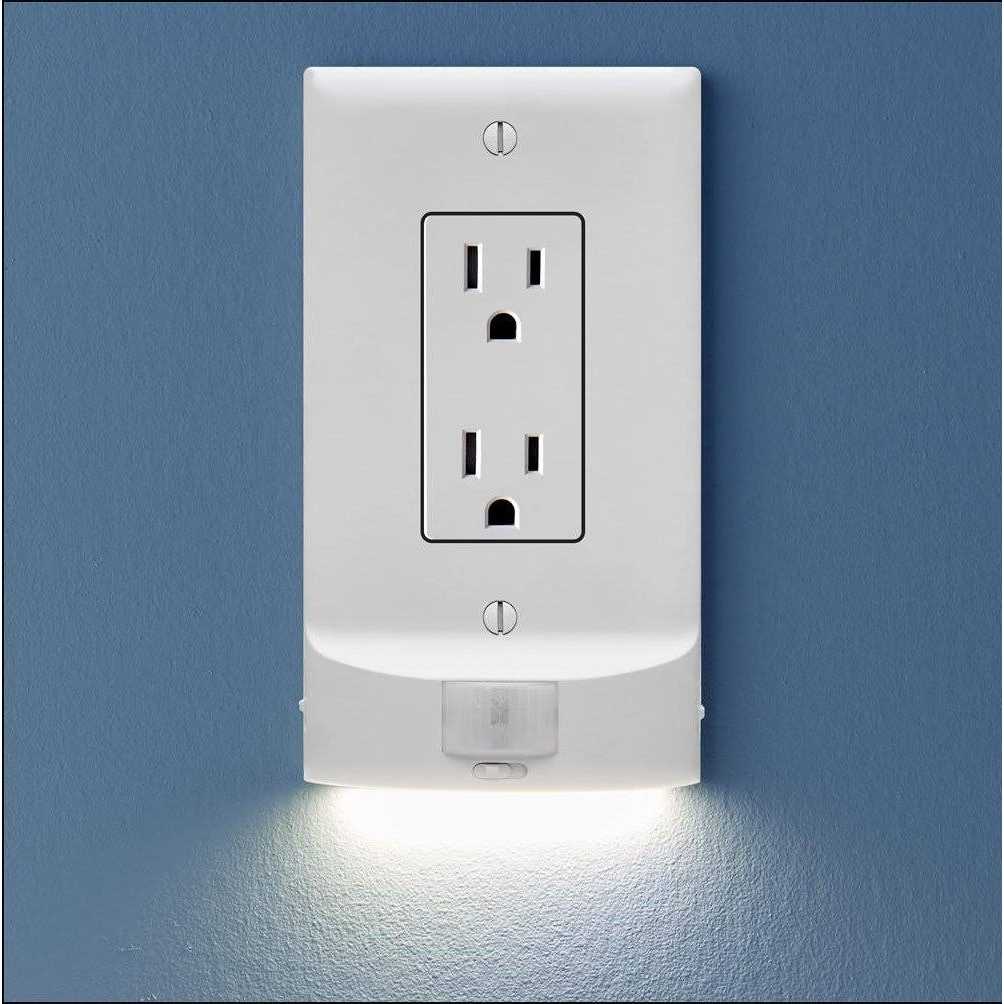 SnapPower MotionLight Outlet Wall Plate - Zenithce