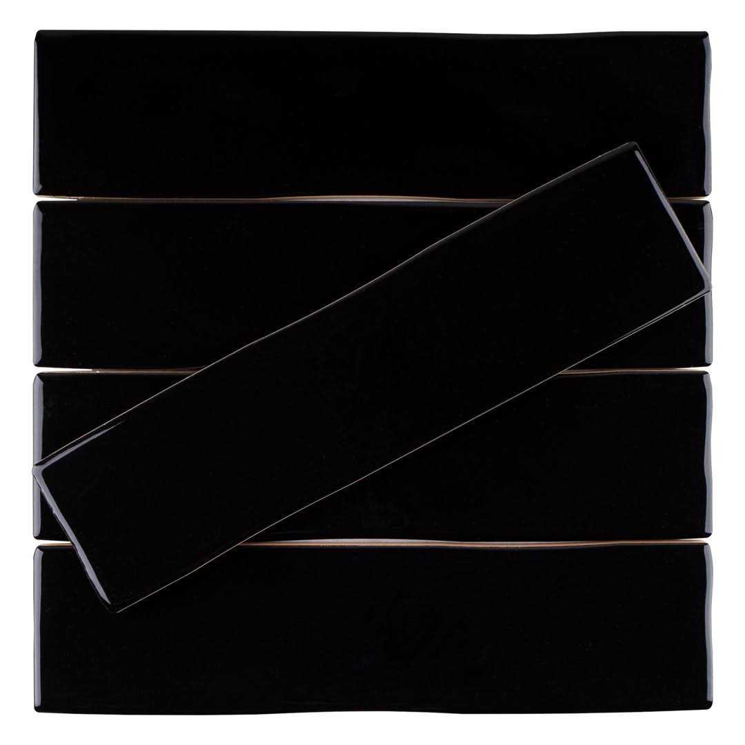 MOLOVO Kezma 2.95 in. x 11.81 in. Polished Ceramic Subway Wall Tile - Zenithce