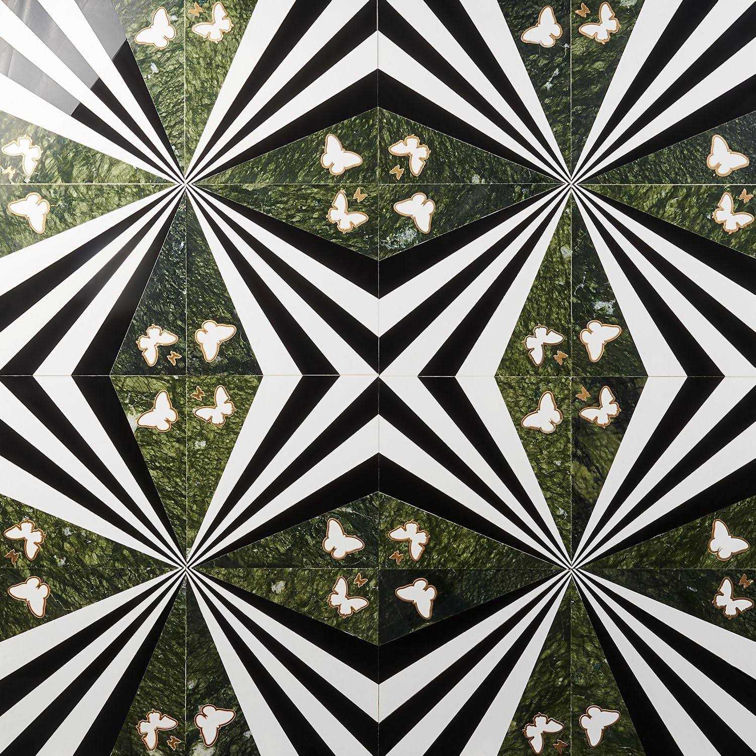 Elizabeth Sutton Viola Marble Novelty Mosaic Wall & Floor Tile Ivy Hill Tile - Zenithce