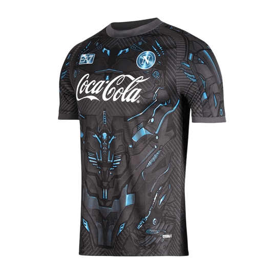 Napoli Training Soccer jersey Dark Grey 2025/26 - Zenithce