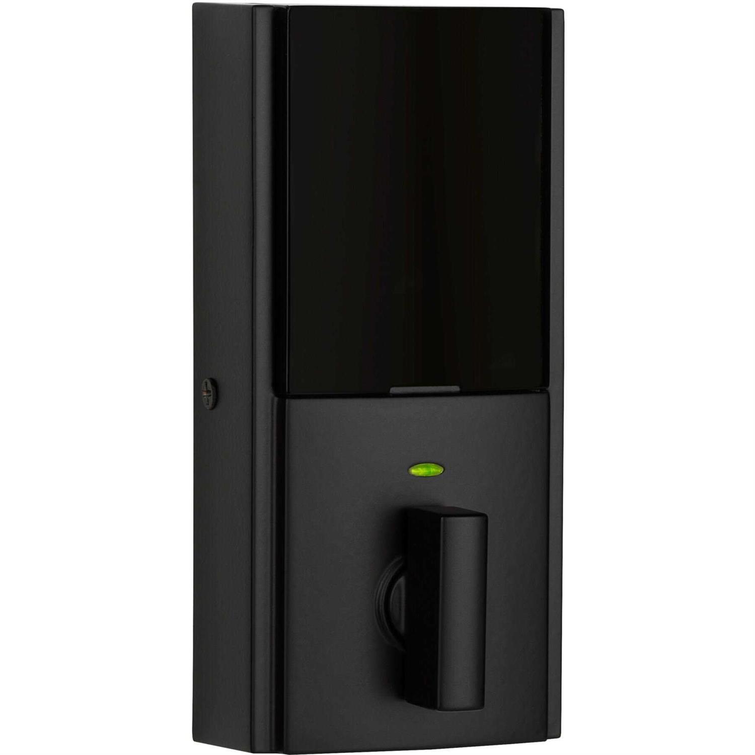 Kwikset SmartCode 915 Touchscreen Venetian Bronze Single Cylinder Electronic Deadbolt with Avalon Handleset and Tustin Lever - Zenithce