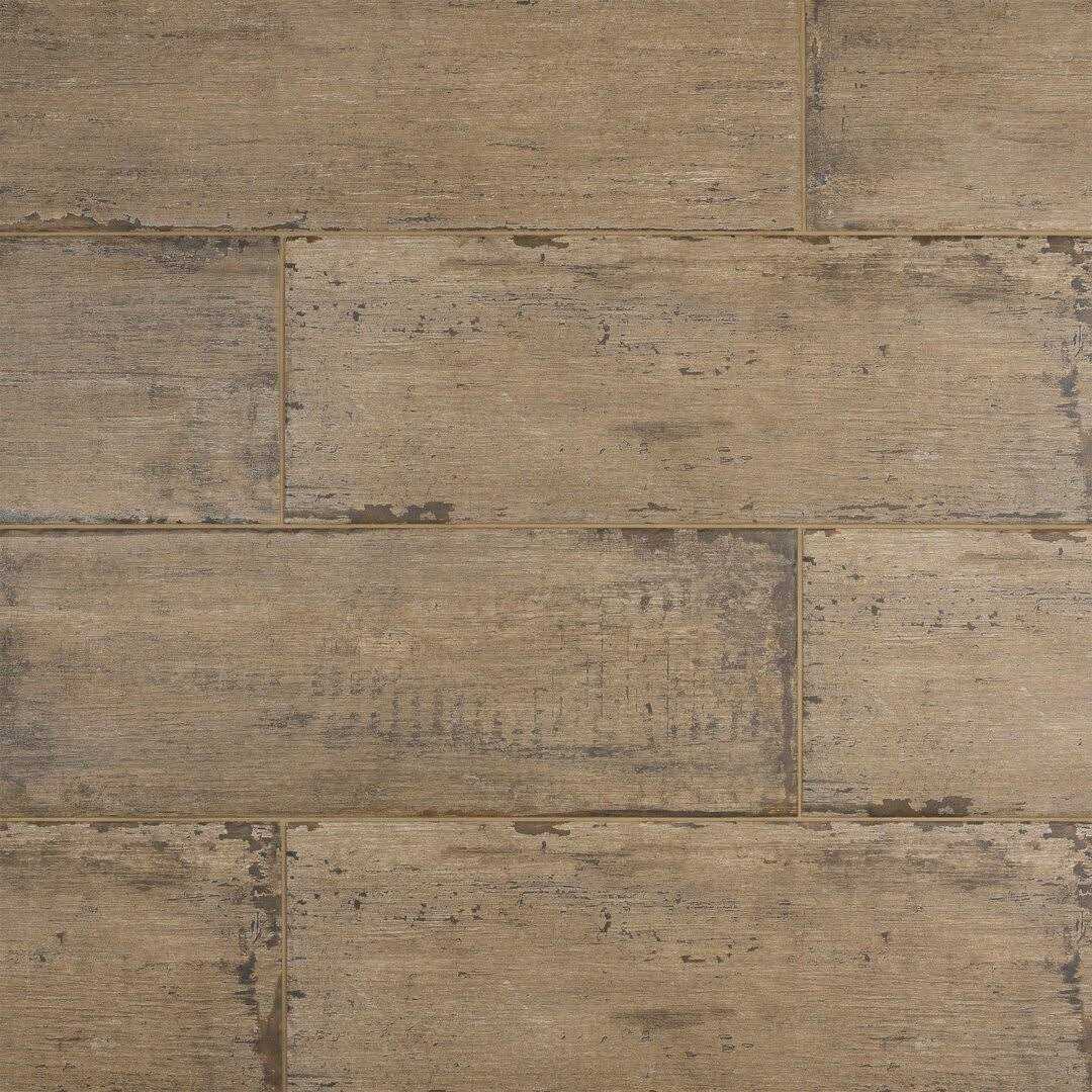 EliteTile Sample Rama Porcelain Floor and Wall Tile in Black - Zenithce