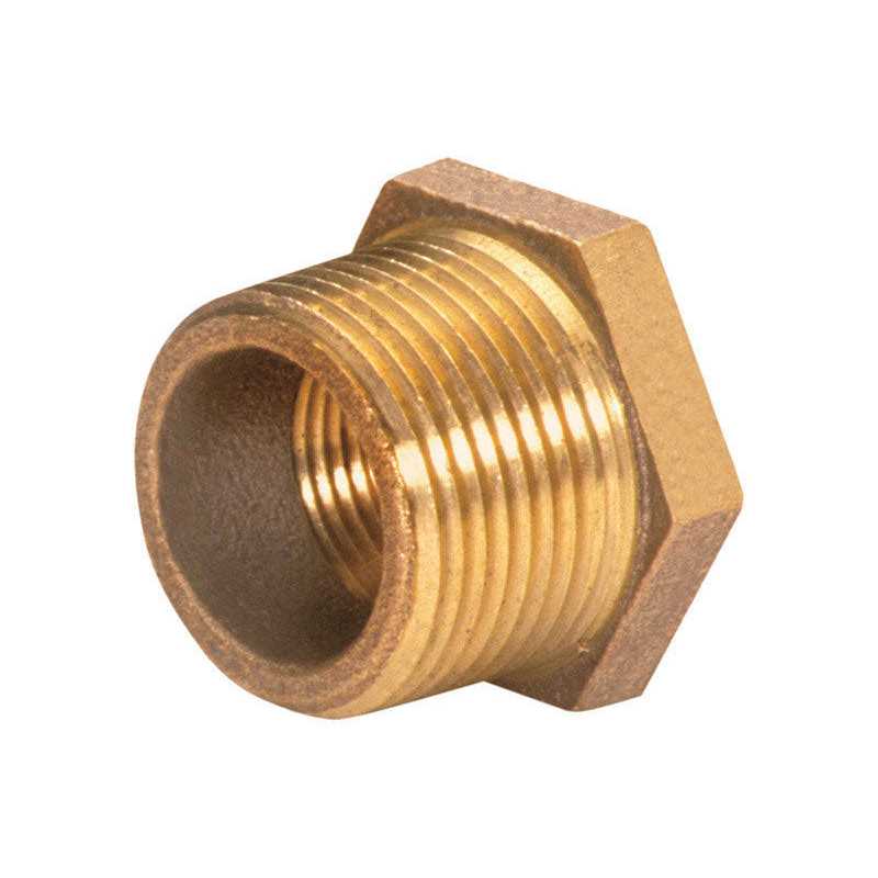 JMF Brass Pipe Reducer Coupling - Zenithce