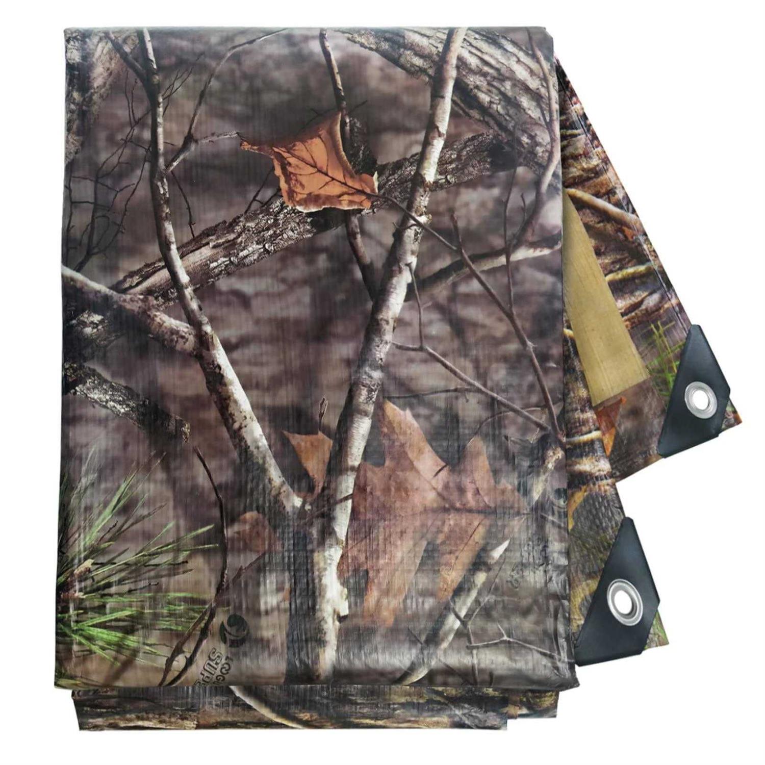 Tongcamo Heavy Duty 8 Mil Tarp Cover Waterproof Uv Resistant Tarpaulin Used for Outdoor - Zenithce
