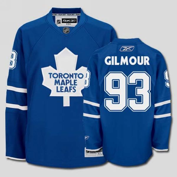 Maple Leafs #93 Doug Gilmour Stitched Blue Jersey - Zenithce
