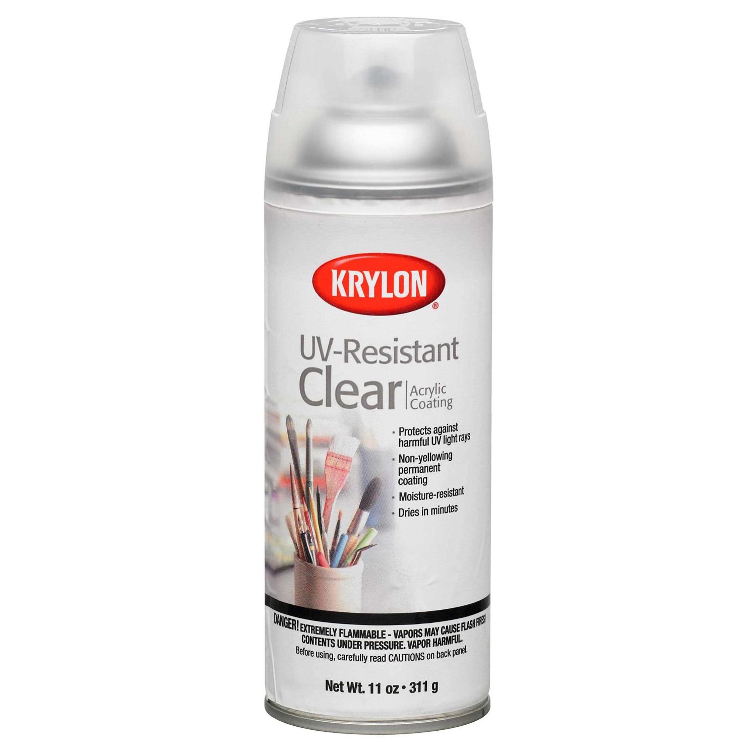 Krylon UV Resistant Clear Matte - Zenithce
