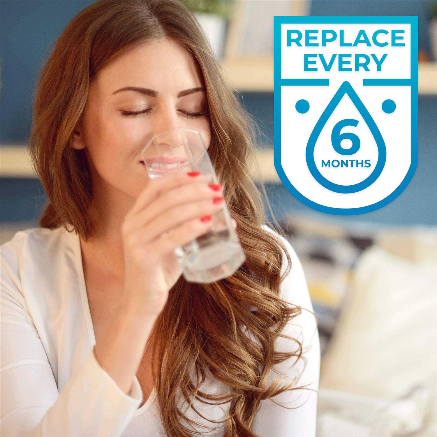 SpiroPure SP-SA970 NSF Certified Refrigerator Water Filter Replacement HAF-QIN - Zenithce